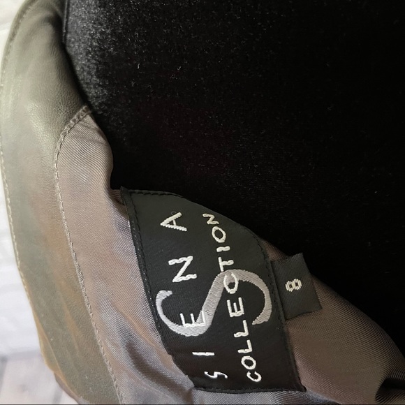 Vintage Sienna Collection Leather mini Skirt 8 - Picture 9 of 11